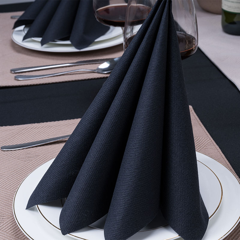 ผ้าเช็ดปากแอร์เลดสีดำดูดซับปานกลางถึงสูง: ความลับเบื้องหลังการดูดซึมน้ำ